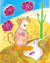 Mousey and Bugs — characters from the Land of Sounds